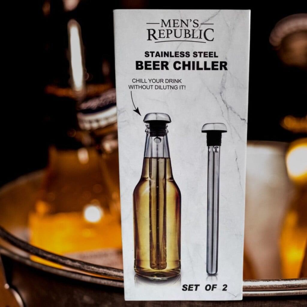  Beer Chiller Sticks for Bottles Set