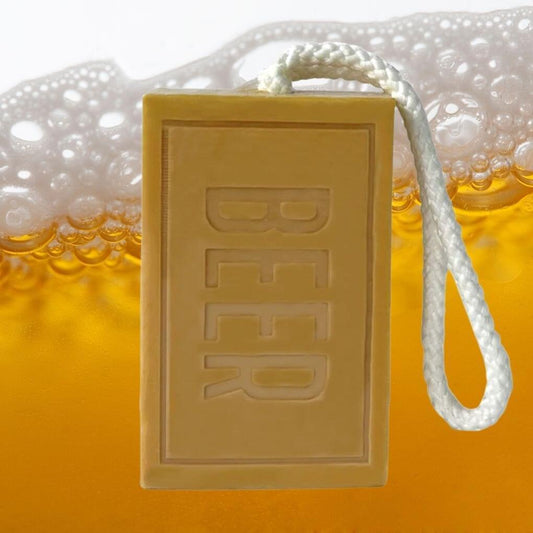 Beer Soap on a Rope