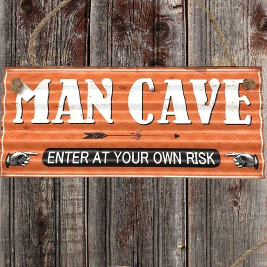 Enter at Your own Risk Sign