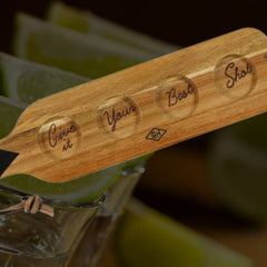 Serving Paddle and Shot Glasses - Charlie and Piper Gifts for Men